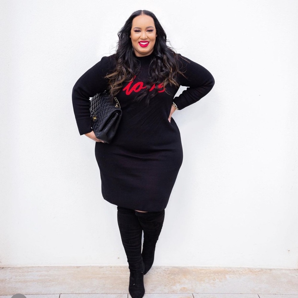 Lane Bryant Love Sweater Dress